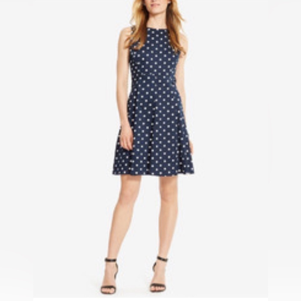 American Living Polka Dot Fit & Flare Sz 12